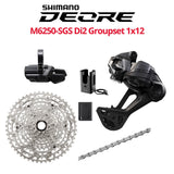 Shimano Deore Di2 M6250-SGS Groupset, 1x12, w/o crankset