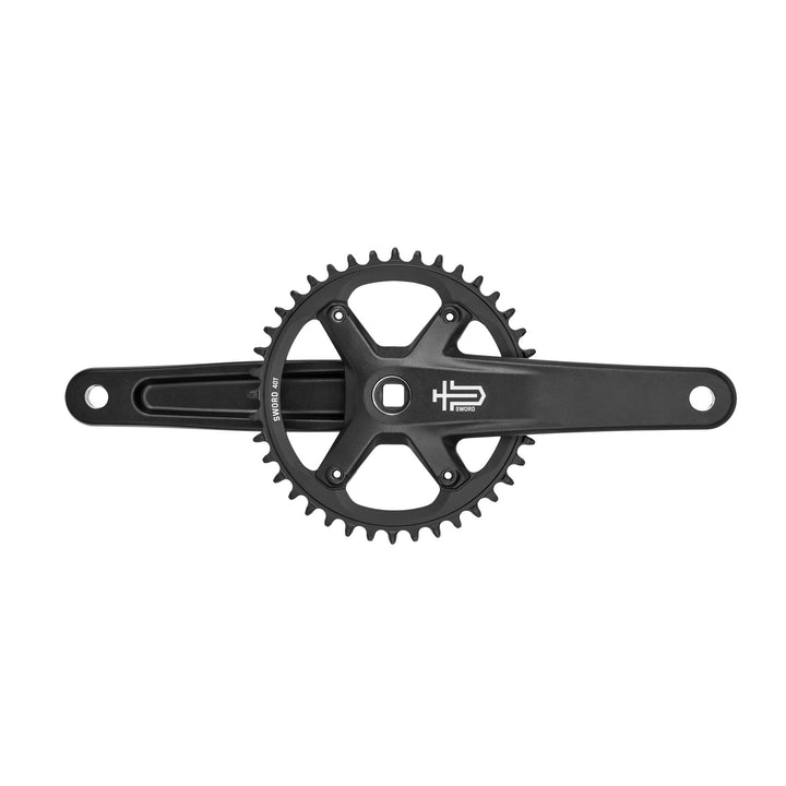 microSHIFT SWORD Black FC-G7900 1x9/1x10 Crankset - Bikecomponents.ca
