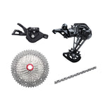 Shimano SLX M7100 Groupset, 1x12, w/o crankset - HG 9/10/11s Freehub Compatible - Bikecomponents.ca