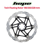Hope Floating 6-Bolt Disc Brake Rotor - 180mm, 203mm or 220mm