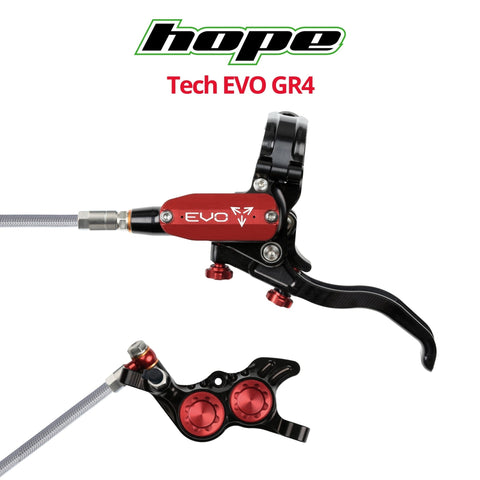 Hope Tech EVO GR4 4-Piston Disc Brakes NEW!