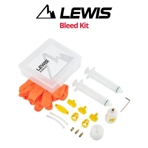 Bleed kit for Lewis hydraulic disc brakes