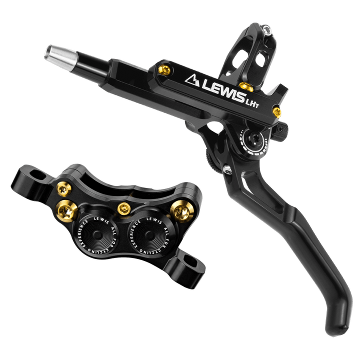 Lewis LHT Ultimate 4-Piston Disc Brake Set, front & rear - Bikecomponents.ca