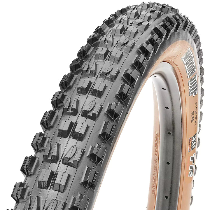 Pneus Maxxis Minion DHF - Pare-chocs beige 