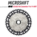 microSHIFT Advent MX CS-EG116 1x11-speed Cassette, HG 9/10/11-Speed freehub compatible