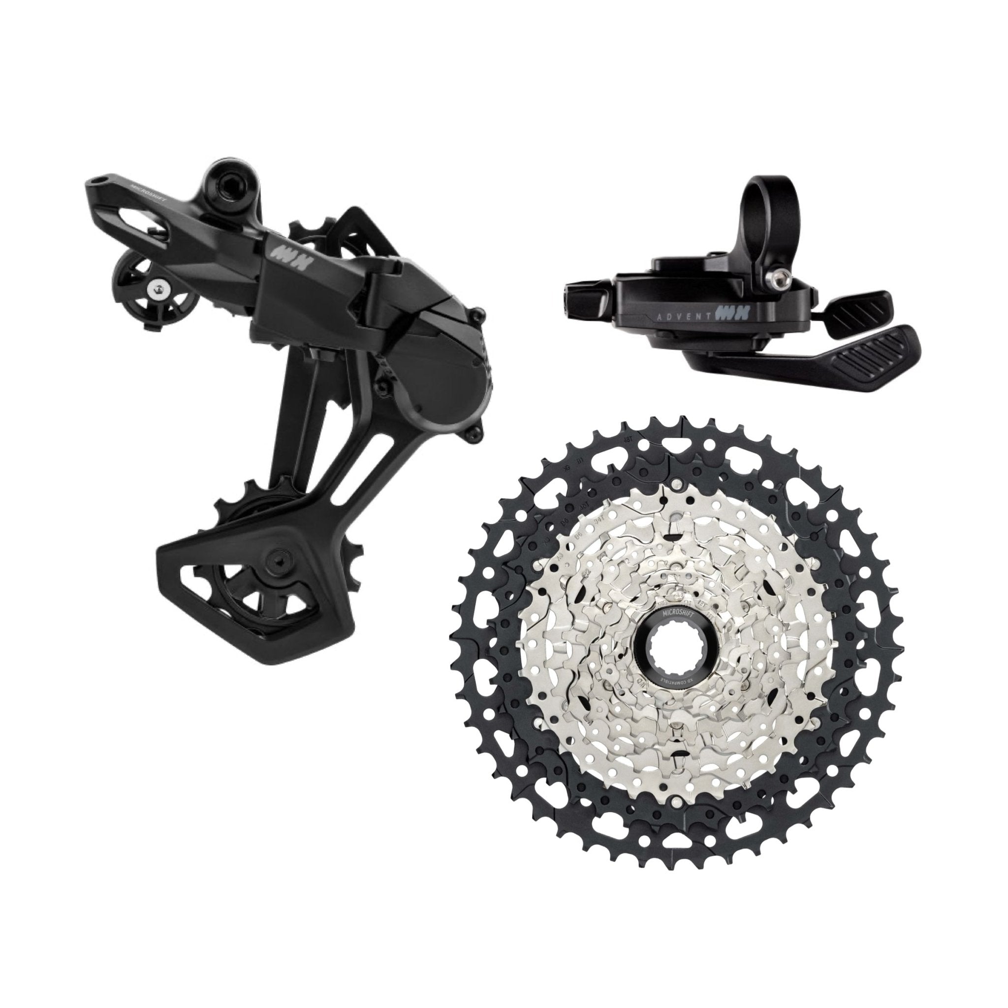 microSHIFT Advent MX Groupset, 1x10, w/o crankset | Bikecomponents.ca
