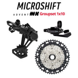 microSHIFT Advent MX Groupset, 1x10, w/o crankset