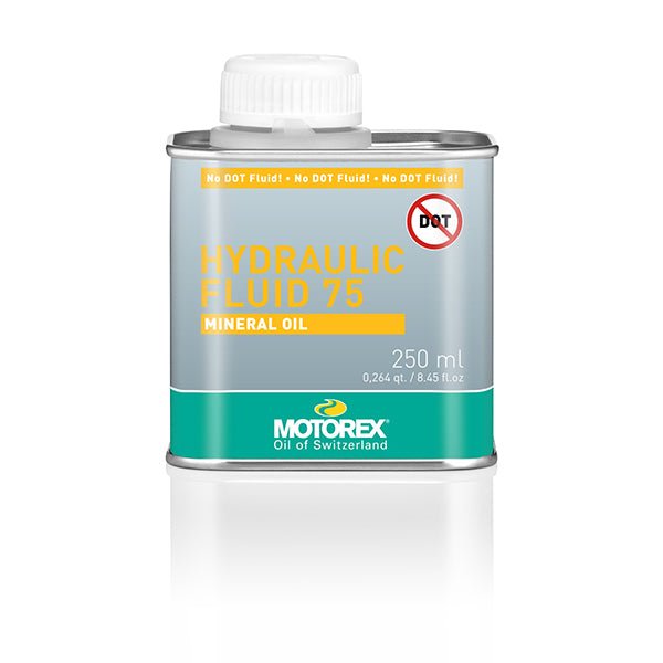 Huile/fluide hydraulique Motorex 75 à base de minéraux pour freins