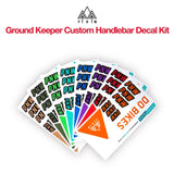 PNW x Ground Keeper Custom Handlebar Decal Kit