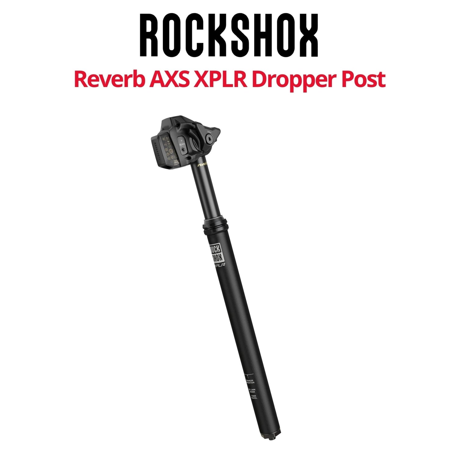 ROCKSHOX REVERB AXS XPLR Φ27.2 50mm RockShox Reverb AXS XPLR Dropper Post | Bikecomponents.ca