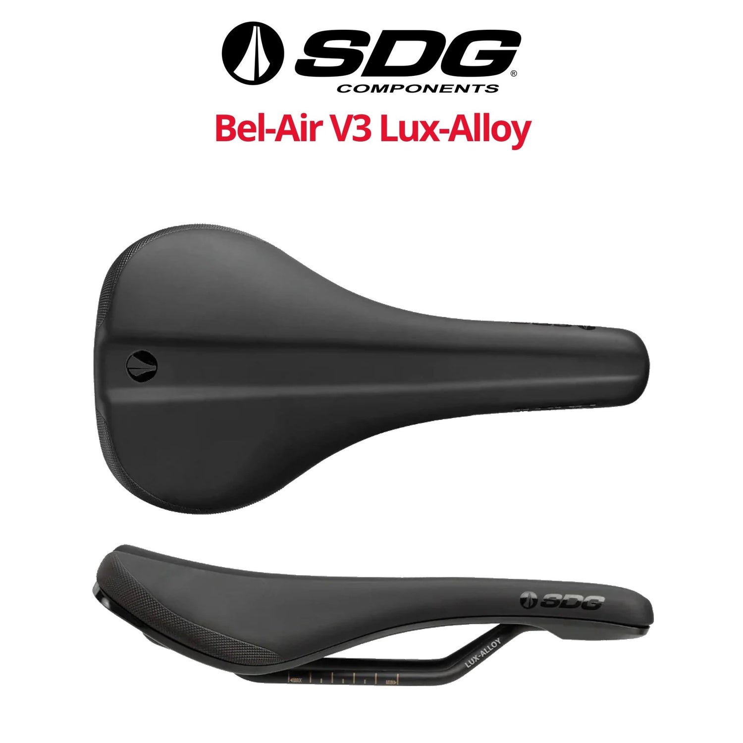 SDG Bel-Air V3 Lux-Alloy Saddle | Bikecomponents.ca