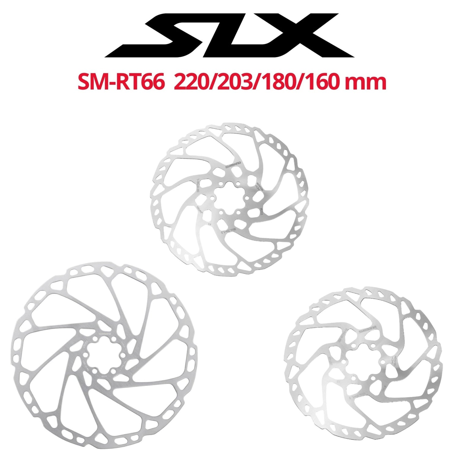 Shimano SLX SM-RT66 6-Bolt Disc Brake Rotor | Bikecomponents.ca