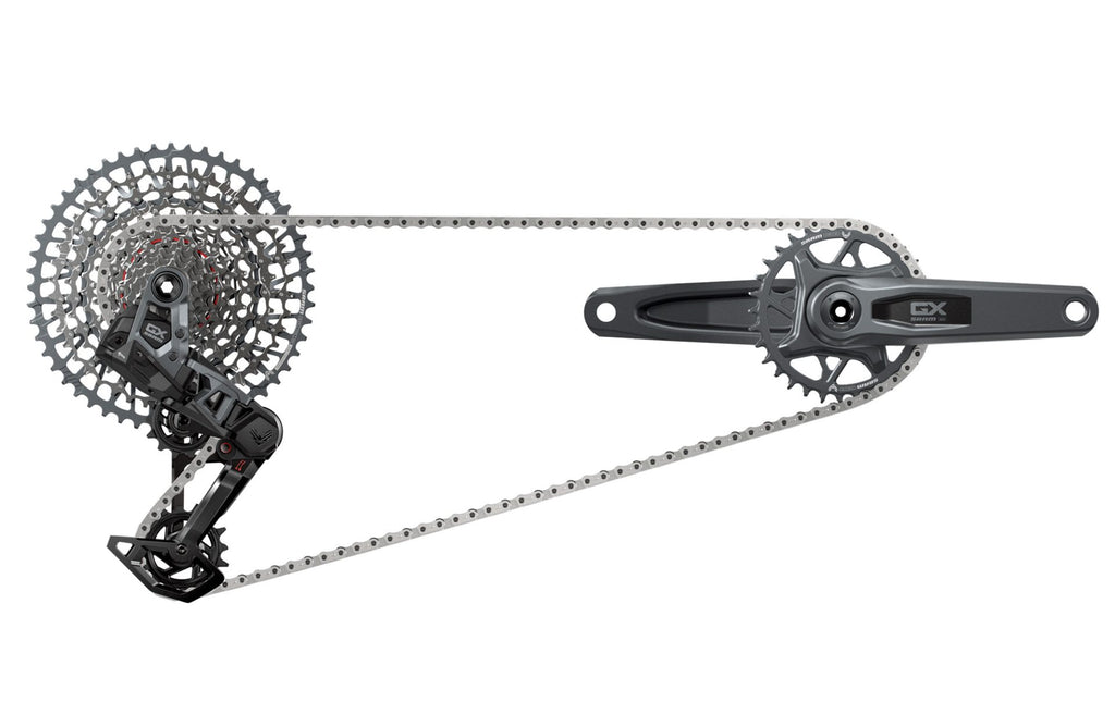 SRAM GX Eagle Transmission Groupset, 1x12, with crankset 