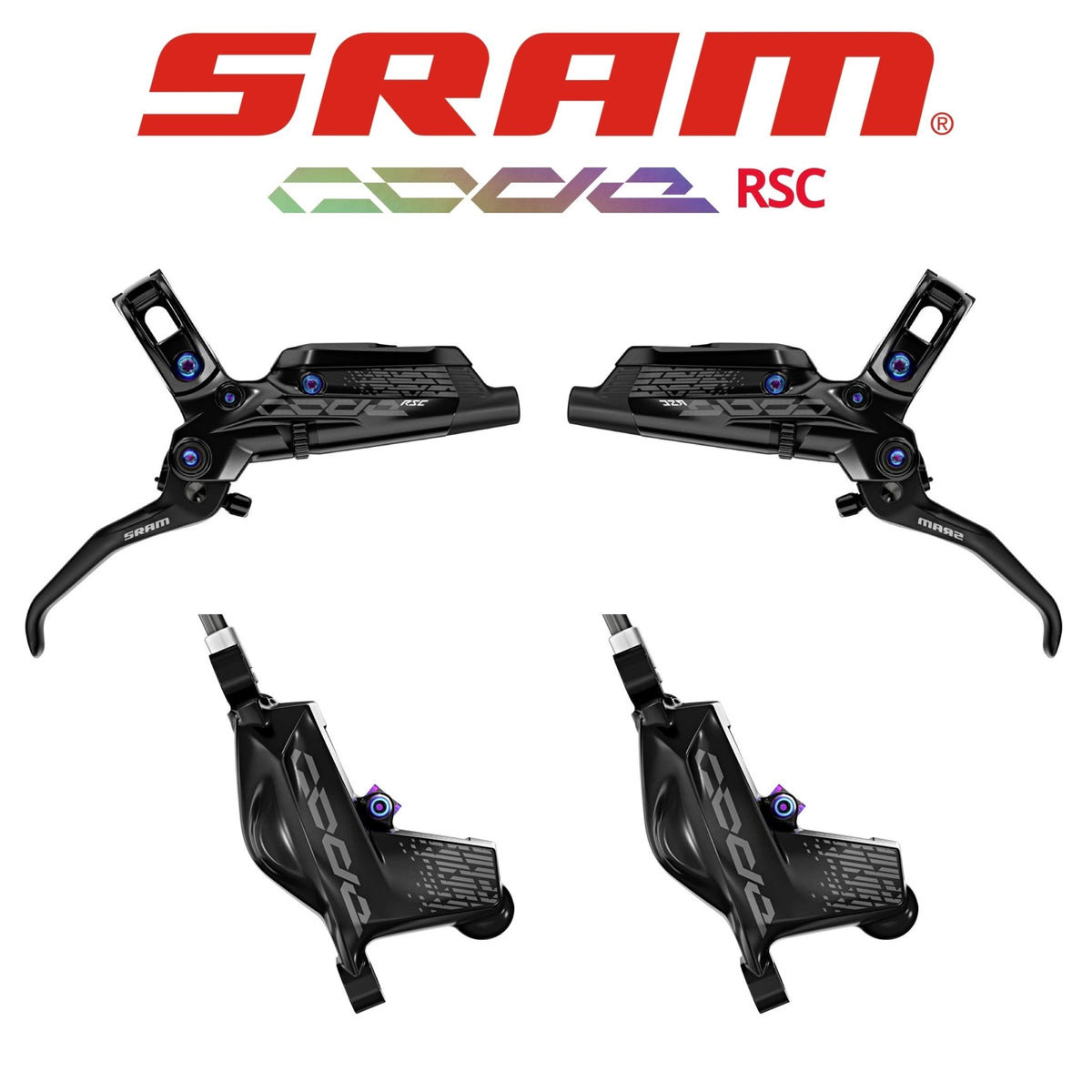 SRAM Code RSC 4-Piston Disc Brakes - DB-CODE-RSC-A1 | Bikecomponents.ca