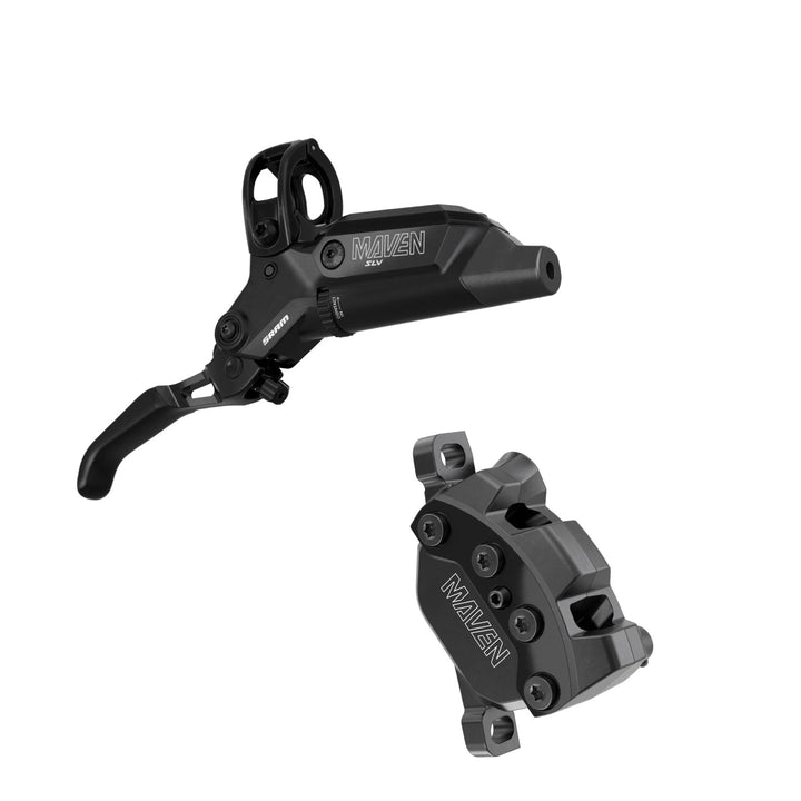 SRAM Maven Silver 4-Piston Disc Brakes - DB-MVN-SLV-B1 - Bikecomponents.ca