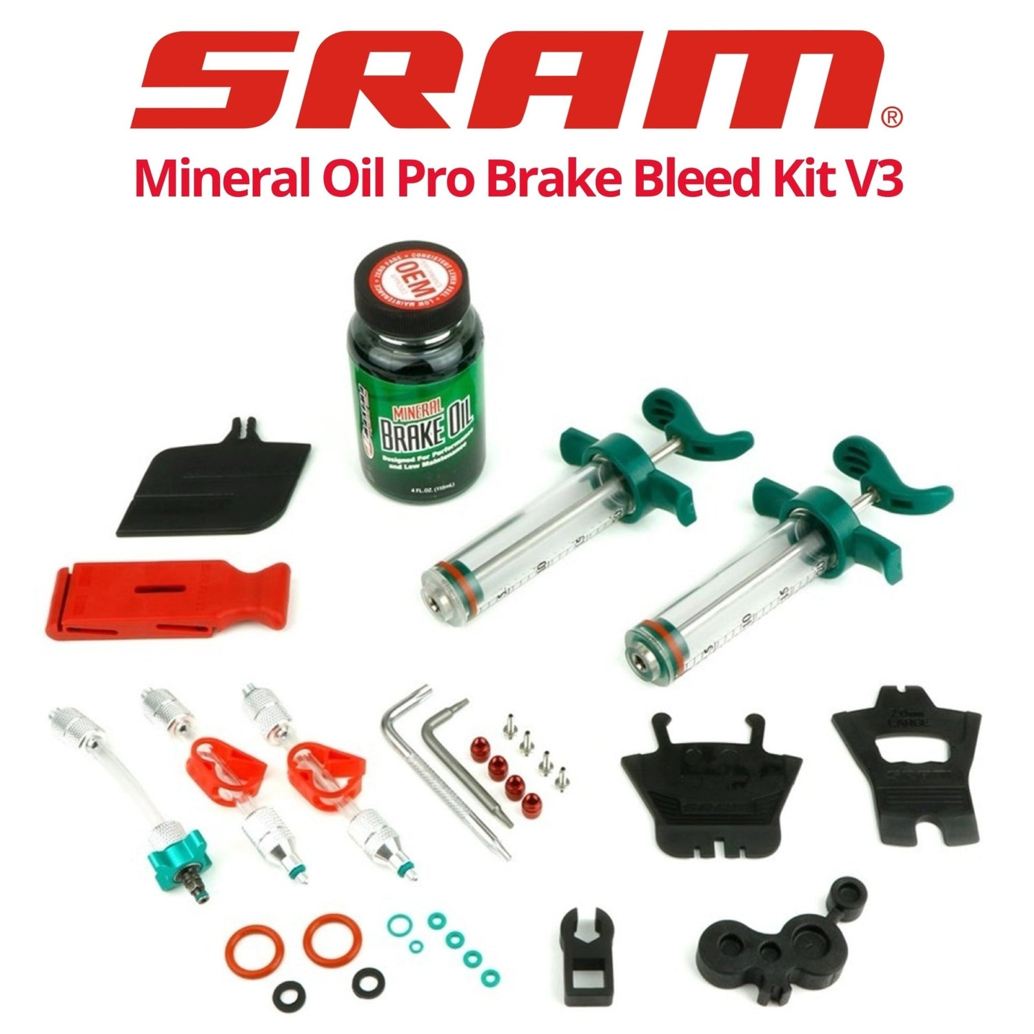 Pro Bleed kit for SRAM mineral oil disc brakes - V3