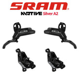 SRAM Motive Silver 4-Piston Disc Brakes - DB-MOTV-SLV-A2