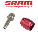 SRAM Stealth-A-Majig Hydraulic Disc Brake Hose Fitting Kit (Olive & Barb)