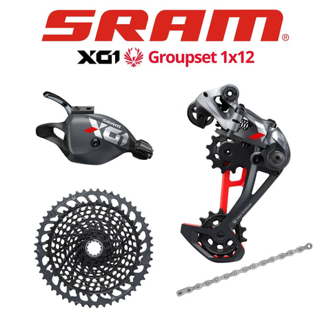 SRAM X01 Eagle Groupset, 1x12, w/o crankset