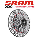 SRAM XX DH Transmission T-Type CS-XS-797-A1 7-speed Cassette, XD - Bikecomponents.ca