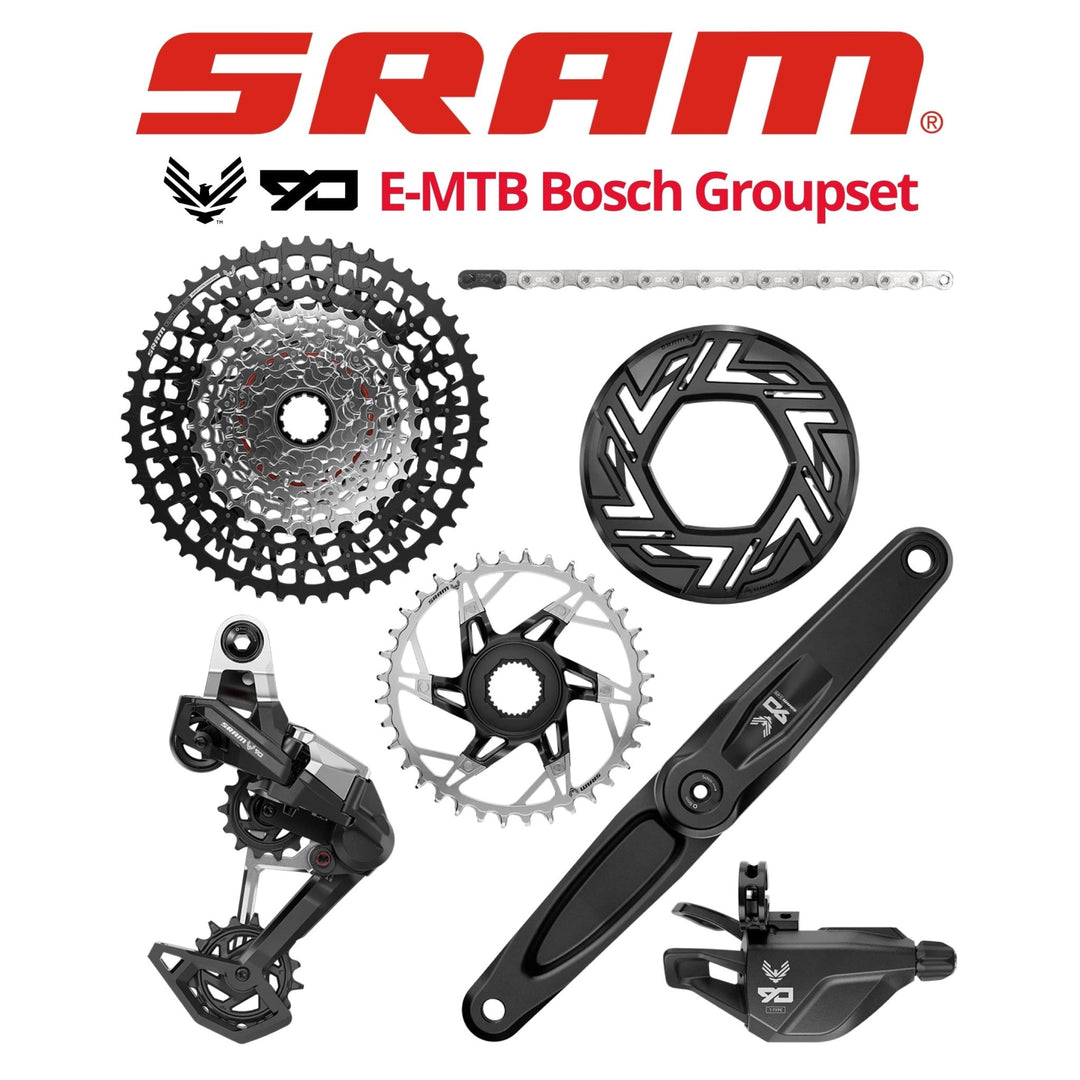 SRAM Eagle 90 Transmission E-MTB グループセット SRAM Eagle 90 Transmission E-MTB Crank Assembly | Bikecomponents.ca