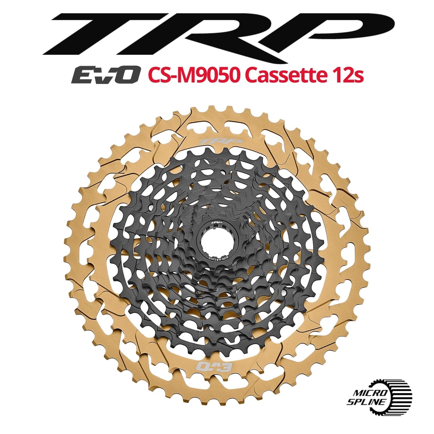 TRP EVO 12 Cassette, MICRO SPLINE, 12-speed | Bikecomponents.ca