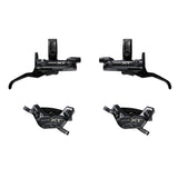 Shimano XT BR-M8220 4-Piston Disc Brake Set, front & rear NEW!