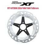 Shimano Deore XT RT-MT800 Center Lock Disc Brake Rotor - 203/180/160/140mm - Bikecomponents.ca