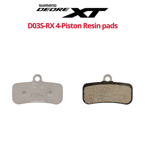 Shimano D03S-RX 4-Piston Resin pads (EBPD03SRXA)