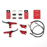 Brembo GR-PRO 4-Piston Disc Brake Set, front & rear NEW!