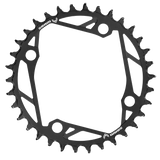 SRAM Eagle 90 T-Type E-MTB (104 BCD) Groupset, 1x12, w/o crank