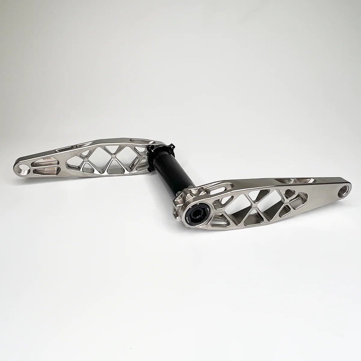 Titanium best sale cranks mtb