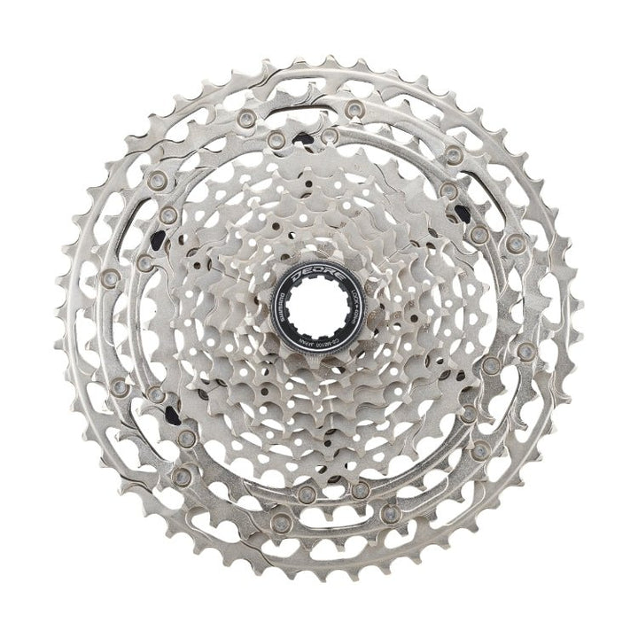 Shimano DEORE 11s CS-M5100 11-speed Cassette, HG 9/10/11-speed freehub compatible - Bikecomponents.ca