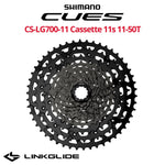 Shimano Cues CS-LG700-11 11-speed Cassette, HG 9/10/11-Speed freehub compatible