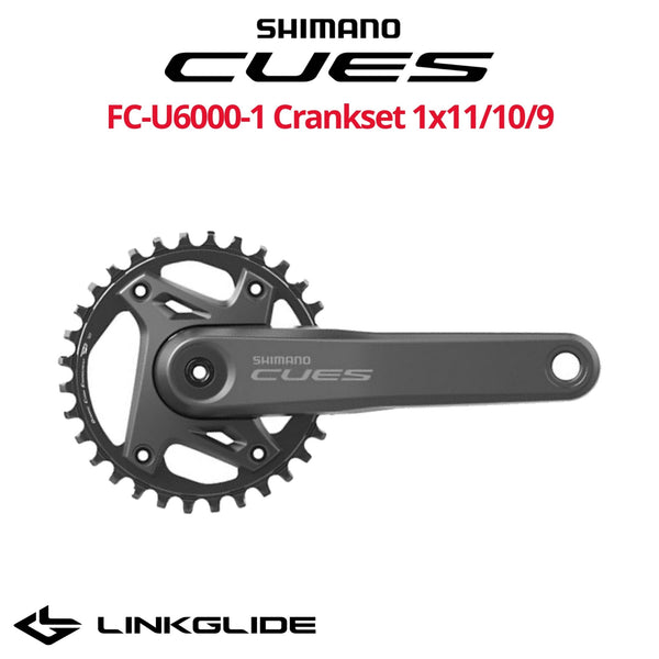 Shimano Cues FC U6000 1 1x11 10 9 speed Crankset with Chainring