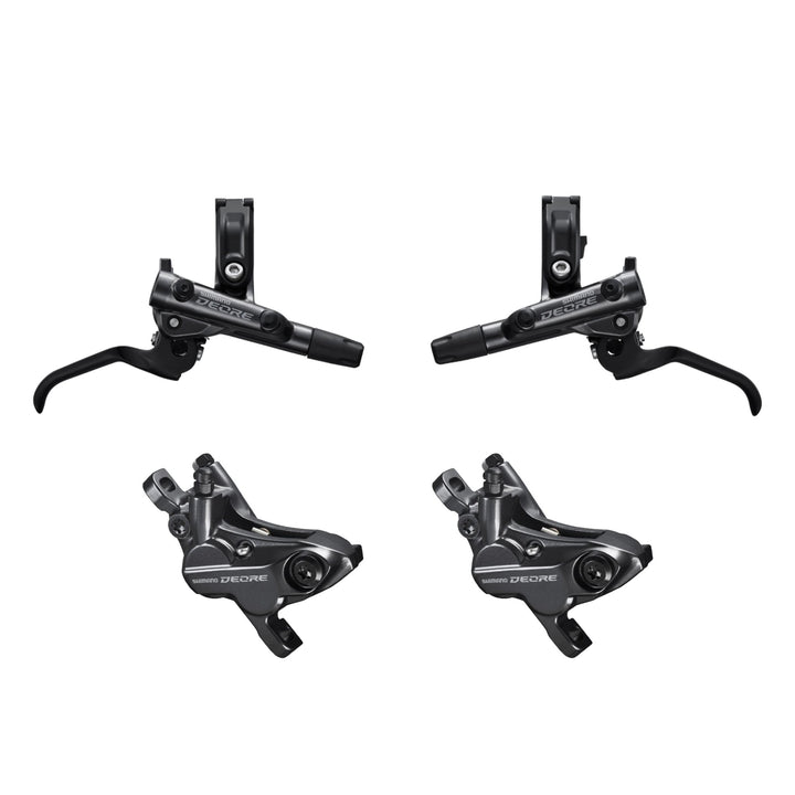 Shimano Deore BR-M6120 4-Piston Disc Brake Set, front & rear - Bikecomponents.ca