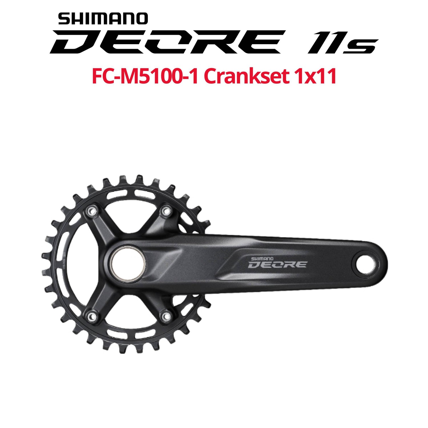 Deore crankset 1x sale