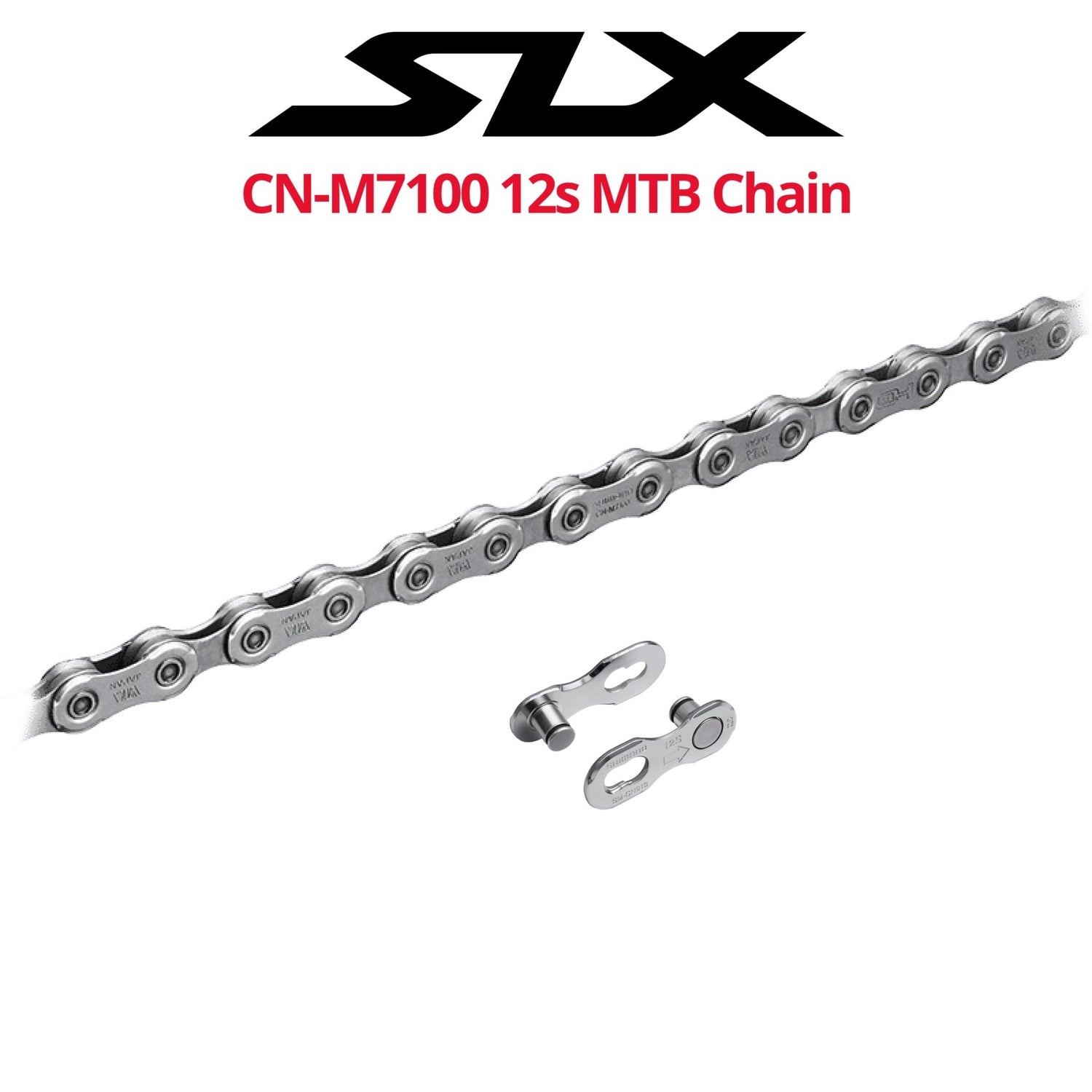 Shimano SLX CN-M7100 12-speed - HYPERGLIDE+ - SIL-TEC - MTB Chain