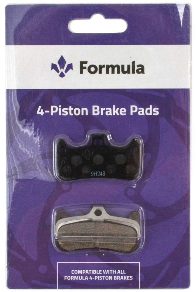 Formula Cura Piston Brake Pads Organic or Sintered Organic (Resin)