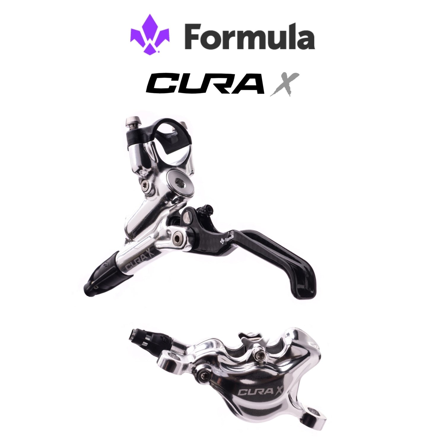 Formula Cura X, 2-piston brakes