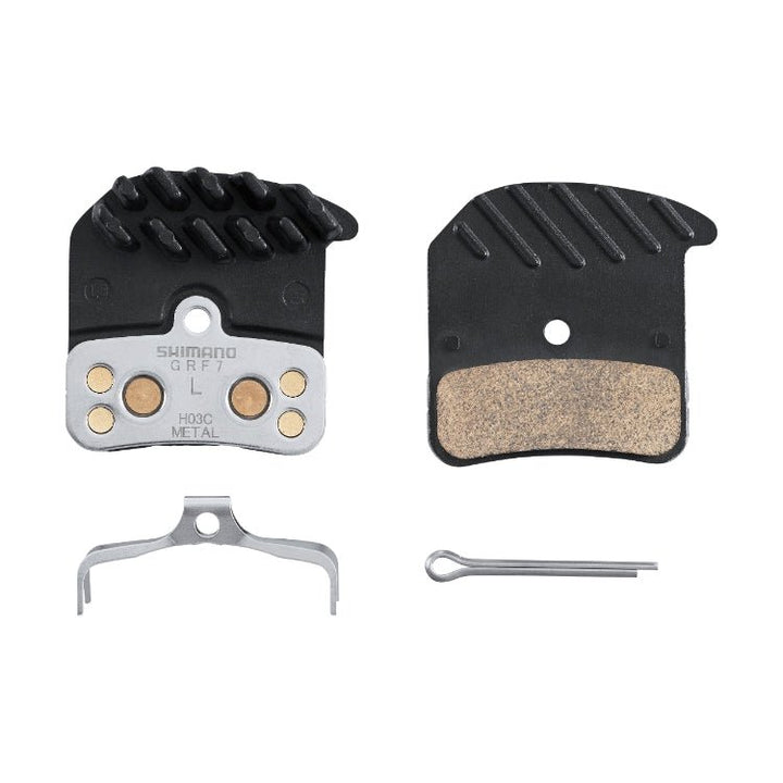 Shimano H03C 4-Piston Ice Technologies Metal pads (Y8VT98020) - Bikecomponents.ca