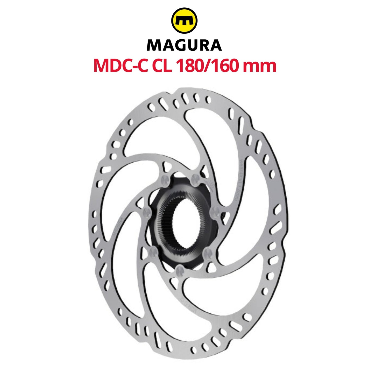 Magura MDR-C CL Center Lock Disc Brake Rotor - 160mm or 180mm