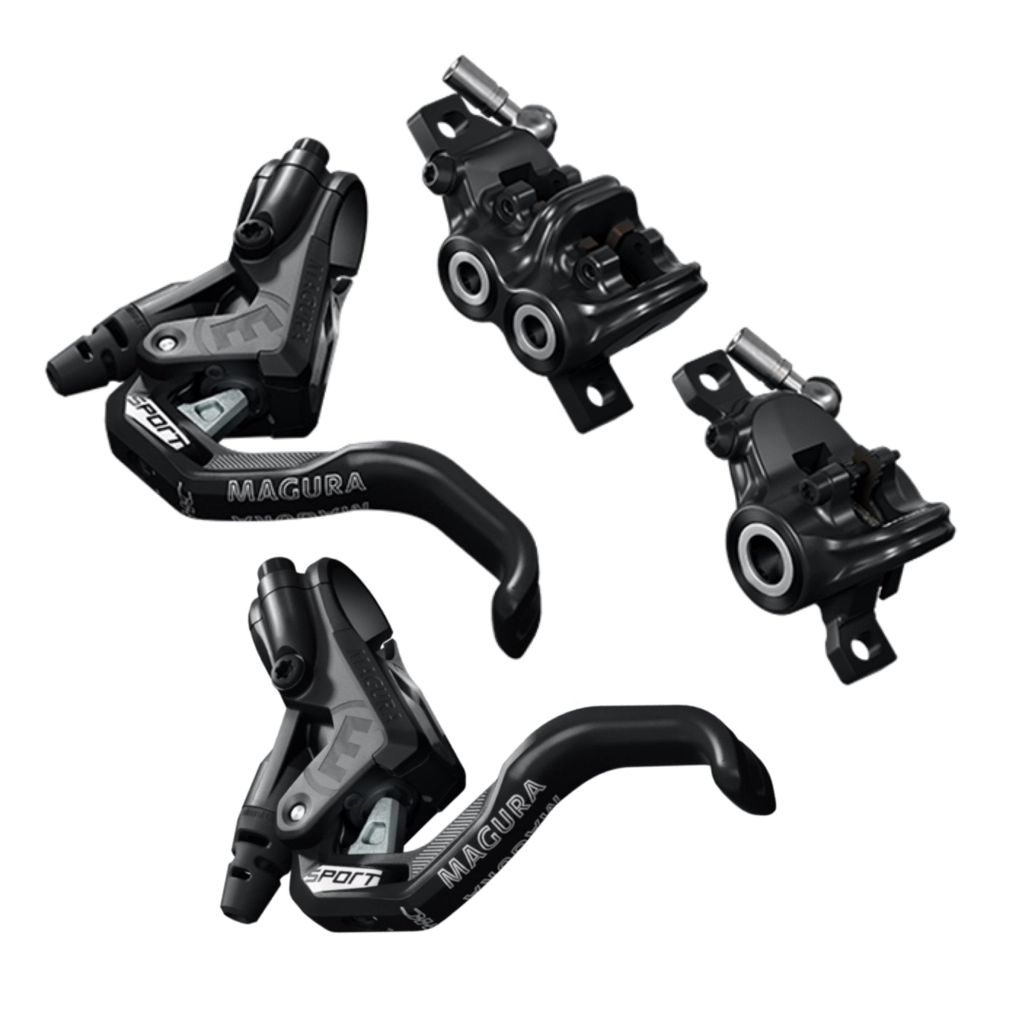 前後セット　Magura MT Trail Disc Brake　マグラ Magura MT Trail Sport Disc Brake Set, front & rear