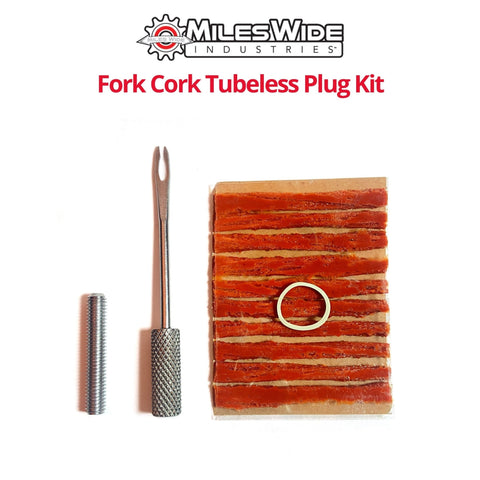 Miles Wide - Fork Cork Tire Plug Kit