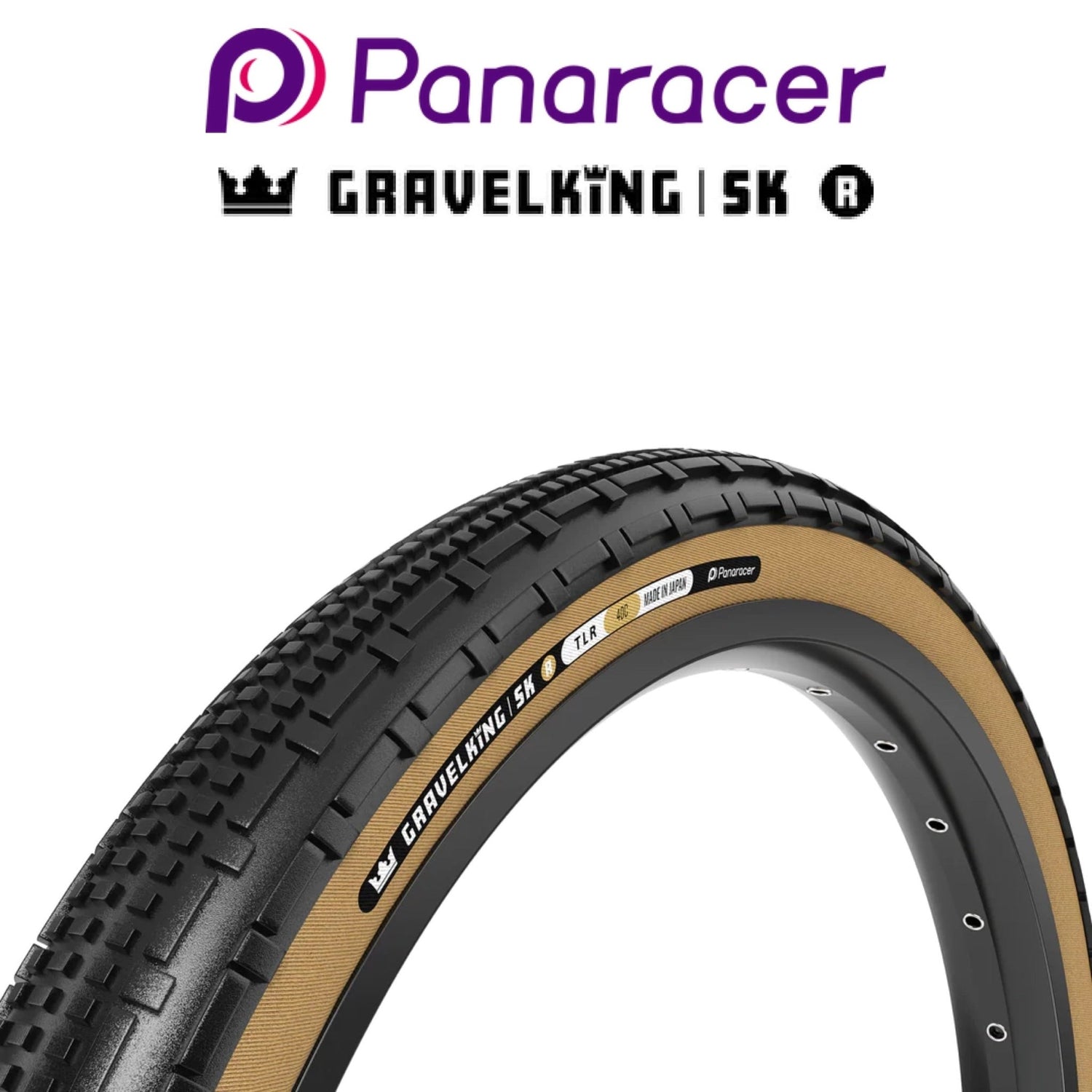 【中古】Panaracer GRAVELKING SS【700×43】 2024 Panaracer Gravelking SK R - Gravel Tire | Bikecomponents.ca