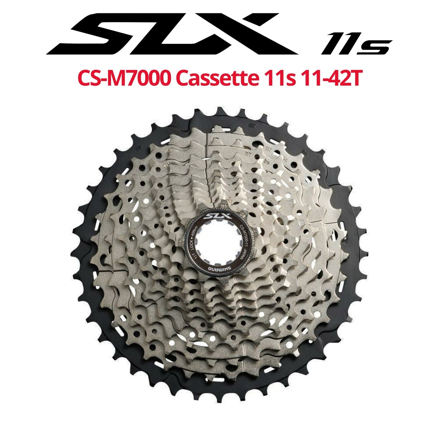 Shimano SLX CS-M7000 11-speed Cassette, HG