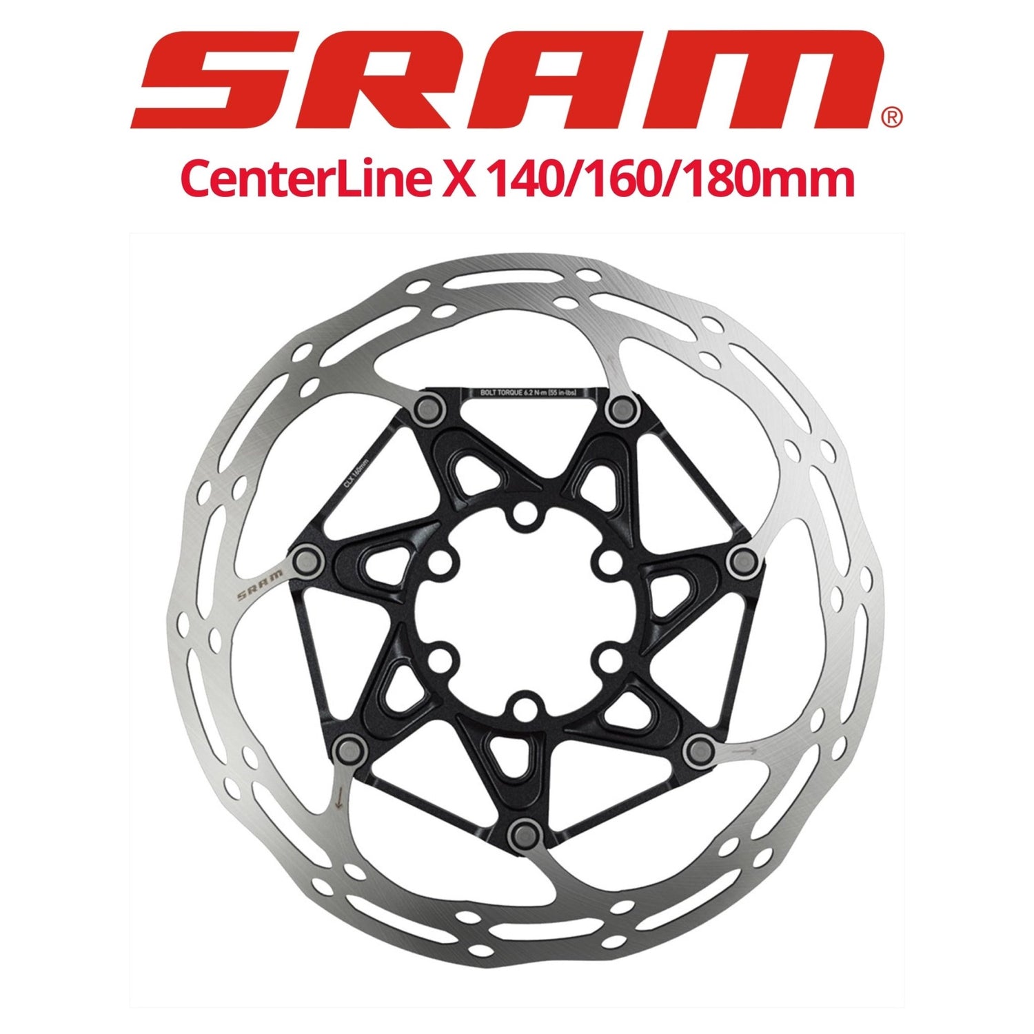 SRAM CenterLine X 2 Piece Rotor Bikecomponents