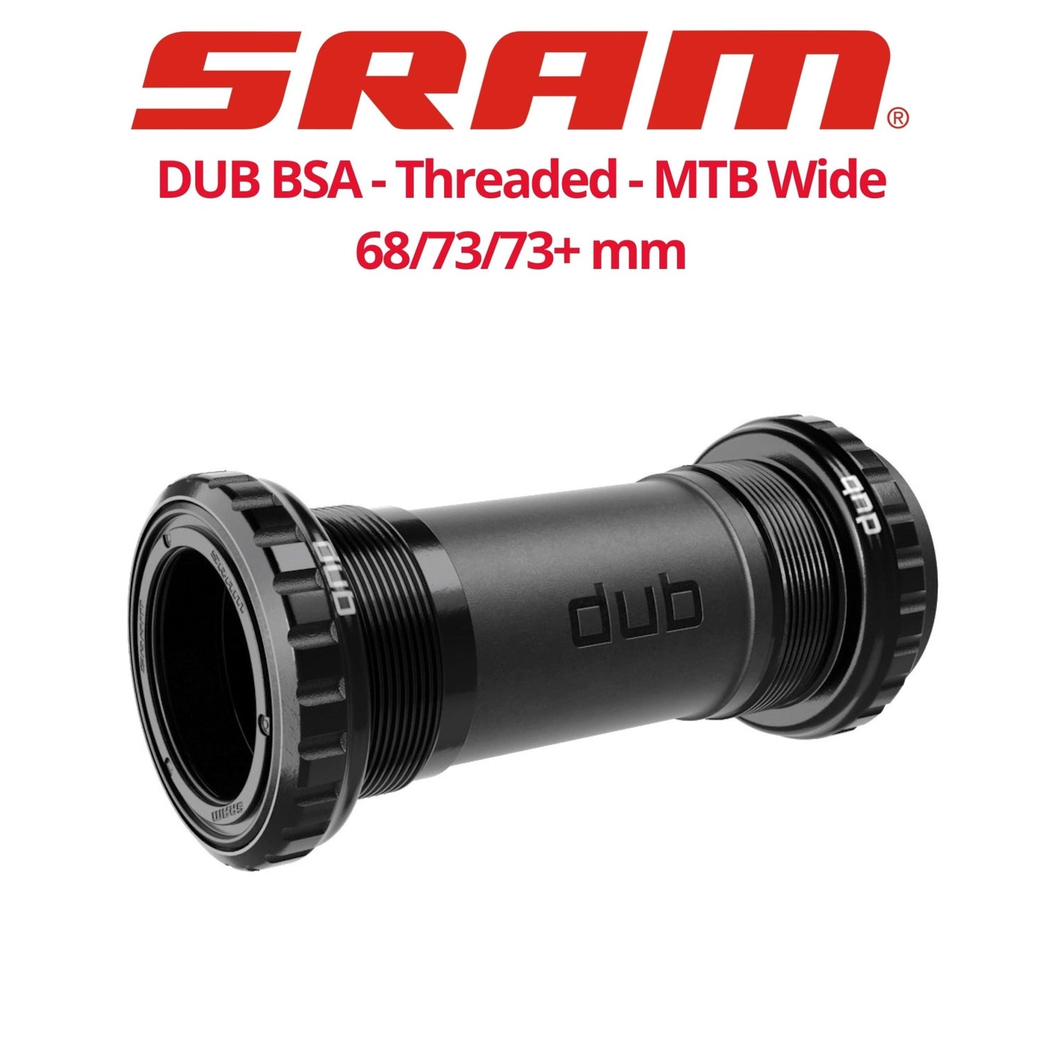SRAM DUB BSA Bottom Bracket Threaded MTB 68/73mm shell width