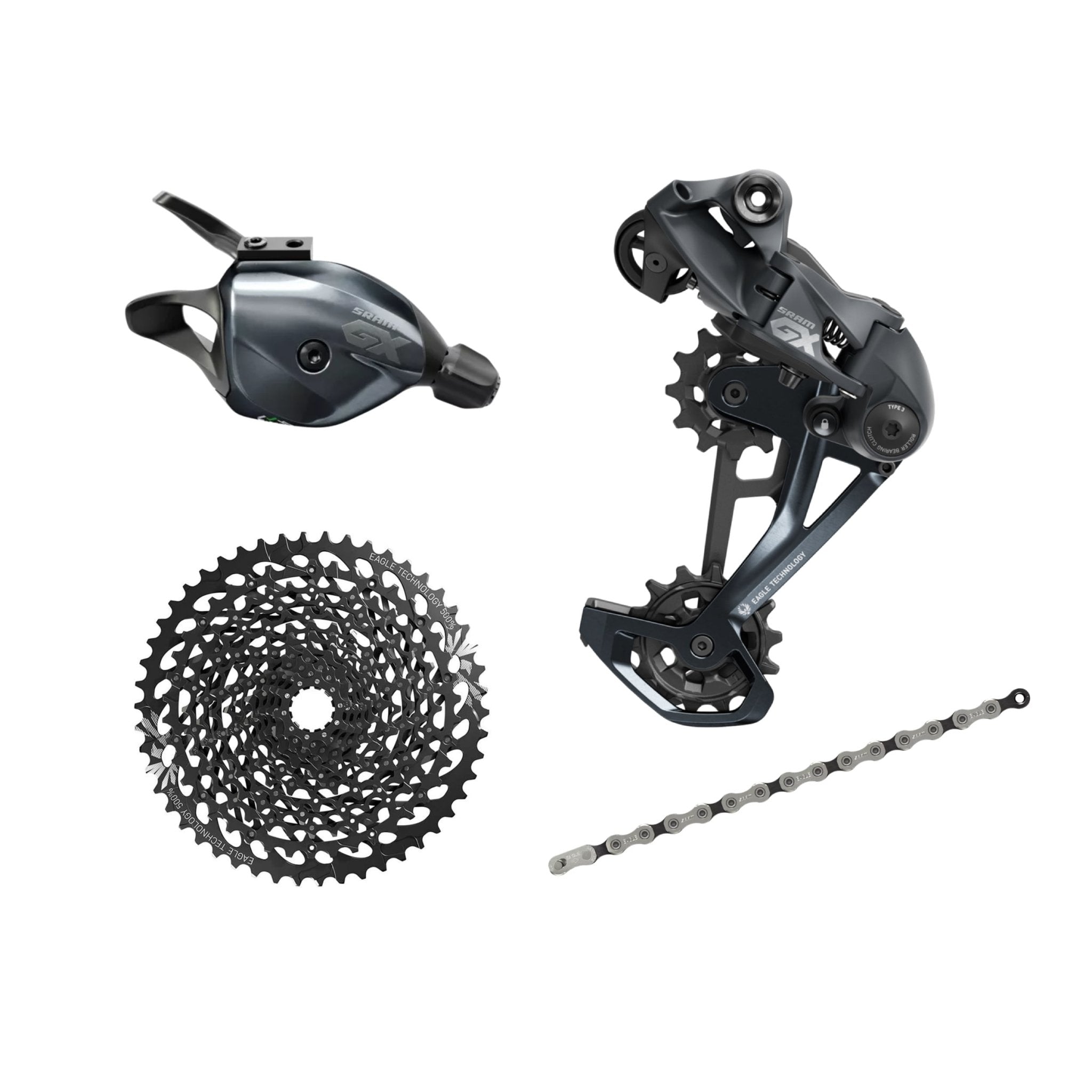 パーツ SRAM GX EAGLE XG1275 10-50T SRAM】GX Eagle XG-1275 Cassette [GX イーグル XG-1275