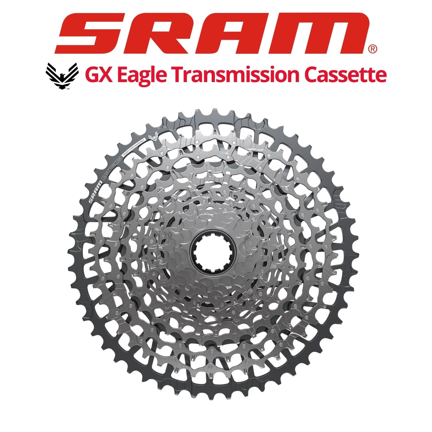 SRAM GX Eagle Transmission T-Type 12s Cassette, XD | Bikecomponents.ca